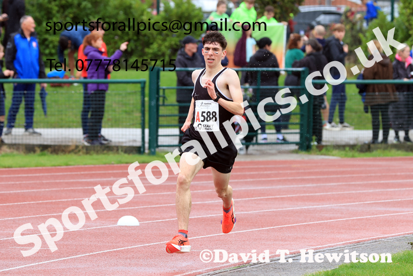 Mens Under-17s 2025 Northern Athletics Autumn Road Relays, Leigh, Lancashire. Photo: David T. Hewitson/Sports for All Pics